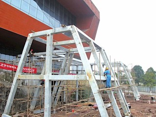 经开区重汽博物馆计划春节前完成施工