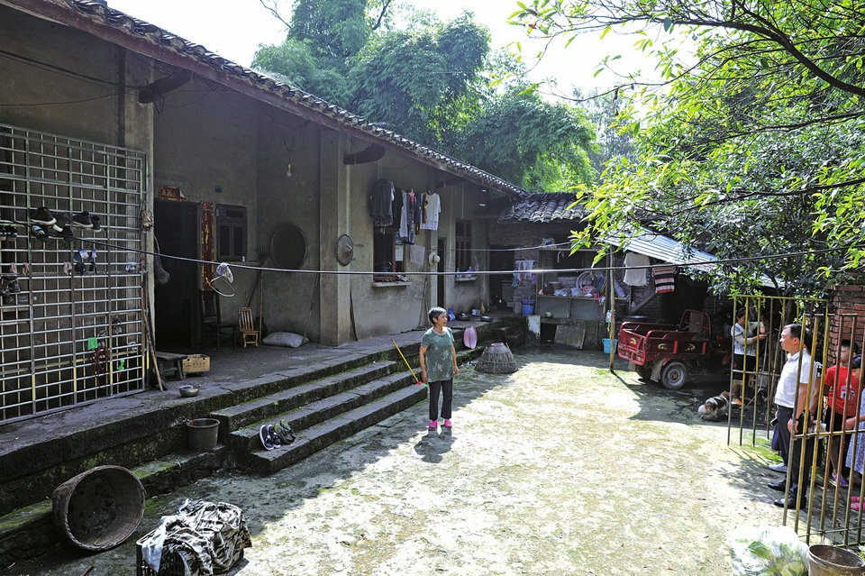 这家民居，曾是小川东道上的旅馆，人来人往，非常热闹
